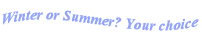 winter or summer